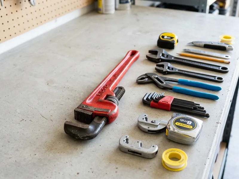 Professional plumbers in Williamsfield, IL equipped with top-tier tools for residential and commercial plumbing services.